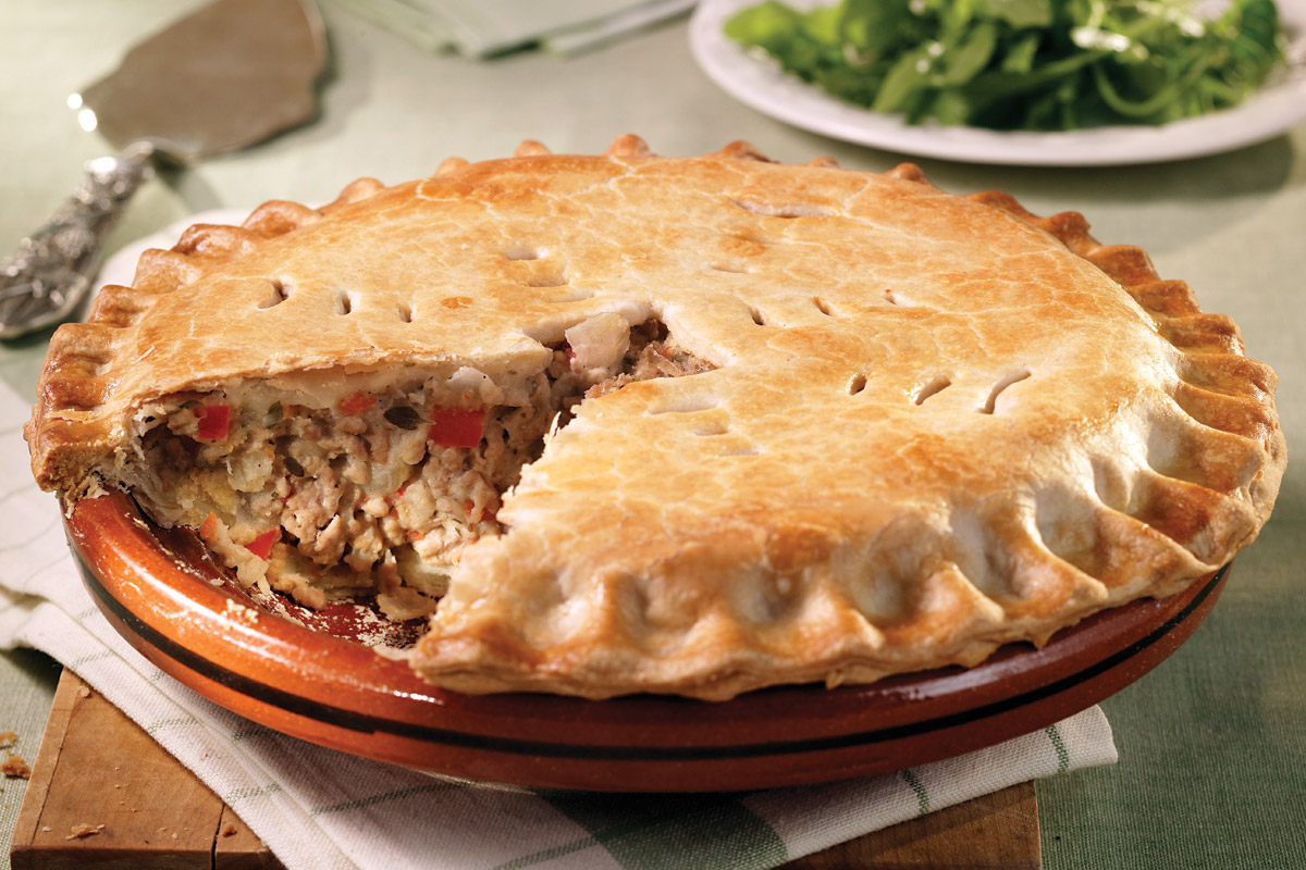 Savory Winter Meat Pie - Spice it up!